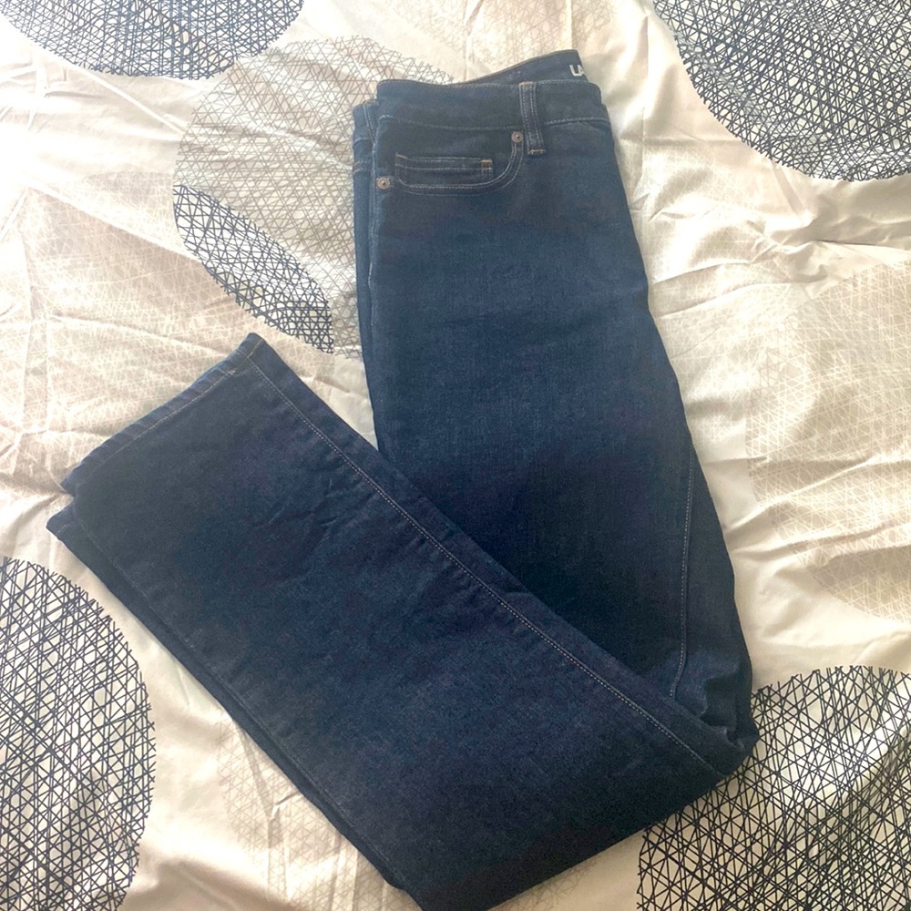 NWOT midrise jeans dark blue